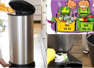 Cách hay khử mùi hôi thùng rác và rác thải trong bếp (Rác thải từ tôm, cua, dùng trong sinh hoạt hàng ngày)